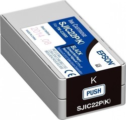 Epson SJIC22P Original InkJet Druckerpatrone Schwarz (C33S020601)