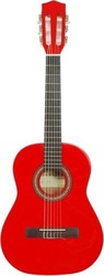 Juanita ΚC-30 Kids Classical Guitar 1/2 Red