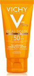 Vichy Ideal Soleil Bronze Hydrating Face Gel Fluid Waterproof Crema protectie solara Gel pentru Corp SPF50 50ml