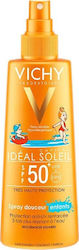 Vichy Βρεφικό Αντηλιακό Spray Ideal Soleil για Πρόσωπο & Σώμα SPF50+ 200ml
