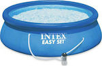 Intex Swimming Pool Inflatable with Filter Pump 366x366x76cm