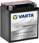 Varta Μπαταρία Μοτοσυκλέτας Powersports AGM YTX16-4 / YTX16-BS με Χωρητικότητα 14Ah