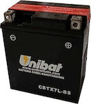 Unibat Μπαταρία Μοτοσυκλέτας CBTX7L-BS με Χωρητικότητα 6Ah