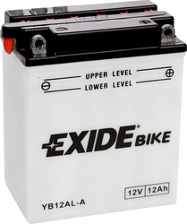 Exide Motorradbatterie YB12AL-A 165A mit Kapazität 12Ah Exide Motorradbatterie YB12AL-A 165A mit Kapazität 12Ah