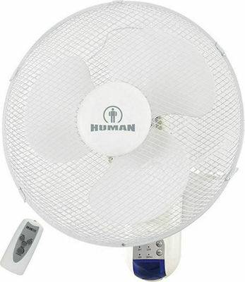 Human FB-40R FB40-R Wall Fan 50W Diameter 40cm with Remote Control