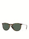 Ray Ban Erika Дамски Слънчеви Очила с Кафяв Костенурков Рамка и Зелени Стъкла RB4171 710/71