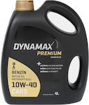 Dynamax Συνθετικό Λάδι Αυτοκινήτου Premium Uni Plus 10W-40 A3/B4 4lt