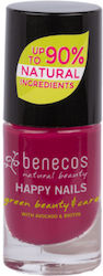 Benecos Happy Glossy Nail Polish Wild Orchid 5ml