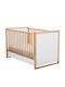 Bebe Stars Κούνια Dolce Natural & White για Στρώμα 70x140cm