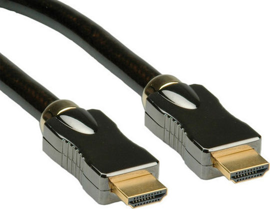 Roline HDMI 2.0 Premium High Speed 4K 60Hz HDR Cable HDMI Male - HDMI Male 2m Black