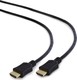 Cablexpert HDMI 2.0 Premium High Speed 4K 60Hz HDR Cable HDMI male - HDMI male 3m Μαύρο