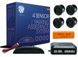 M-Tech Car Parking System with Screen and 4 Sensors 21.5mm in Black Color M-Tech Car Parking System with Screen and 4 Sensors 21.5mm in Black Color