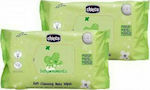 Chicco Baby Moments ohne Parabene mit Aloe Vera 2x72Stk