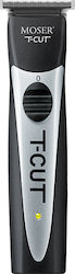 Moser T-Cut Professional Rechargeable Hair Clipper Black 1591-0070