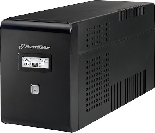 Powerwalker VI 2000 LCD USV 2000VA 1200W mit 4 Steckdosen