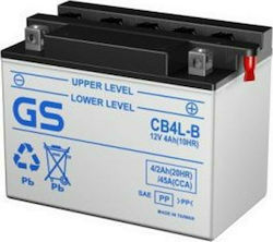 GS Μπαταρία Μοτοσυκλέτας CB4L-B / YB4L-B με Χωρητικότητα 4Ah GS Μπαταρία Μοτοσυκλέτας CB4L-B / YB4L-B με Χωρητικότητα 4Ah