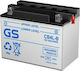 GS Μπαταρία Μοτοσυκλέτας CB4L-B / YB4L-B με Χωρητικότητα 4Ah