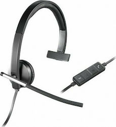 Logitech H650e Mono On Ear Multimedia Headphone with Microphone USB-A