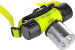 Diving Safety Light Rechargeable LED for Head with Brightness 800lm for Maximum Depth 60m Cree Led T6