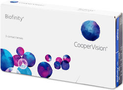 Cooper Vision Biofinity 3 Μηνιαίοι Φακοί Επαφής Σιλικόνης Υδρογέλης