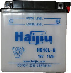 HaiJiu Μπαταρία Μοτοσυκλέτας HB10L-B με Χωρητικότητα 11Ah HaiJiu Μπαταρία Μοτοσυκλέτας HB10L-B με Χωρητικότητα 11Ah
