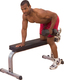 Body-Solid Horizontal Trainingsbänke