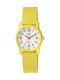 Q&Q Kids Analog Watch with Rubber/Plastic Strap Yellow