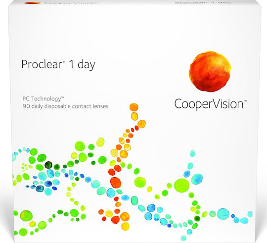 Cooper Vision Proclear 1 Day 90 Daily Contact Lenses Hydrogel