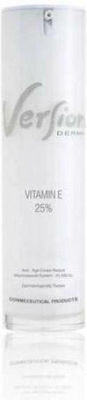 Version Vitamin E 25% Ενυδατική & Αντιγηραντική Κρέμα Προσώπου Νυκτός για Ξηρές Επιδερμίδες 50ml