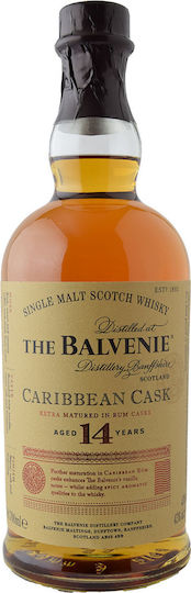 Caribbean Cask Old Single Malt Whisky 14 Years Scotland 43% 700ml