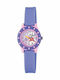 Q&Q Kids Analog Watch with Rubber/Plastic Strap Purple