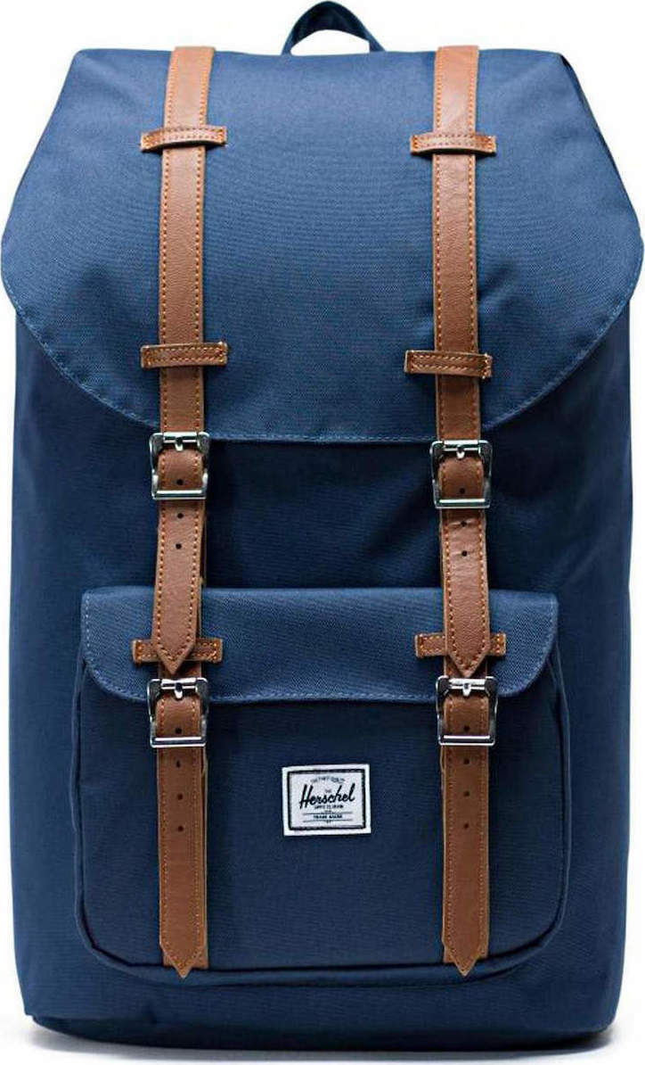 Herschel Supply Co Little America Fabric Backpack Navy Blue 25lt 10014 ...