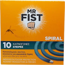 Mr. Fist Snake for Mosquitoes 10 coils 1pcs