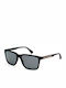 Emporio Armani Men's Sunglasses with Black Plastic Frame and Black Polarized Lens EA4047 506381