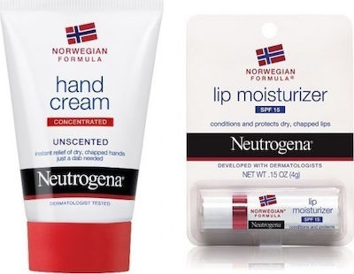 Neutrogena Set Κρέμα Χεριών & Lipstick