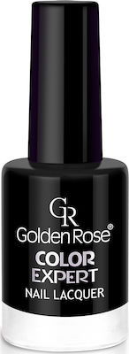 Golden Rose Color Expert Lacquer Gloss Βερνίκι Νυχιών Μαύρο 60 10.2ml