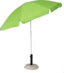 Campus Foldable Beach Umbrella Lime Diameter 2m with UV Protection Green