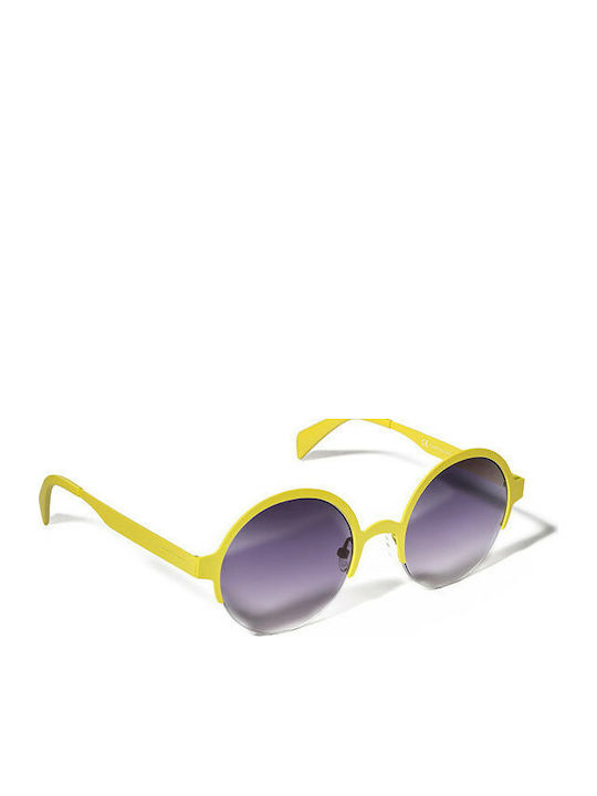 Italia Independent Women's Sunglasses with Yellow Plastic Frame 0027.060.000