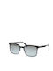 Italia Independent Men's Sunglasses with Black Metal Frame and Gray Lens 0500.153.000