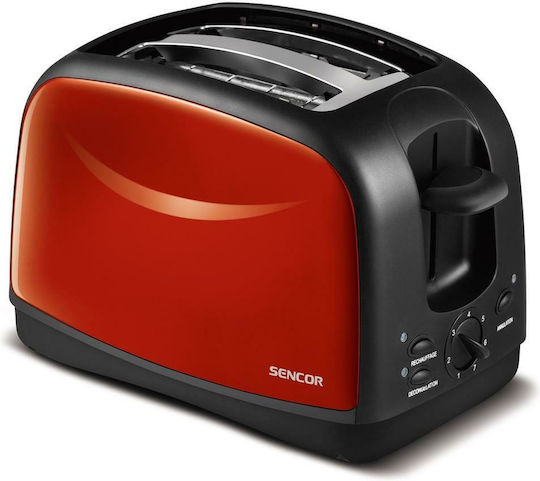 Sencor STS 2652RD Toaster 2 Slots 850W Red