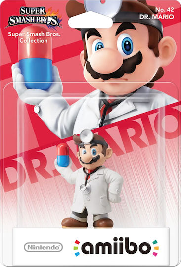 Nintendo Amiibo Super Smash Bros Amiibo Super Smash Bros - Dr. Mario Character Figure για WiiU
