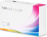TopVue Color 2 Μηνιαίοι Έγχρωμοι Φακοί Επαφής Υδρογέλης με UV Προστασία