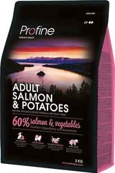 Profine Adult 3kg Hrană Uscată pentru Câini Adulți cu Somon și Cartofi