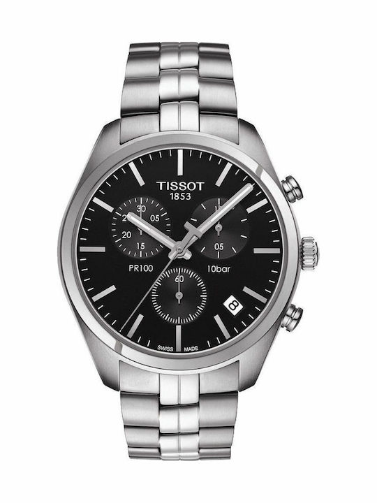 Tissot Herrenuhr 41mm Chronograph Batterie mit ...