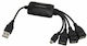 Esperanza EA114 USB Hub with 4 USB 2.0 Ports with USB-A Connection