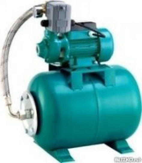 Leo Group 11071050 Single Stage Single Phase Water Pressure Pump with Horizontal 24 Litre Container 0.5hp