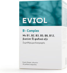 Eviol B-Complex Vitamin 30 Softgels Eviol B-Complex Vitamin 30 Softgels