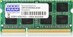 GoodRAM 4GB DDR3 RAM cu Viteză 1600 pentru Laptop