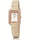 Women's Watch with Beige Leather Strap