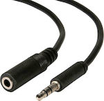 Powertech Audio Cable 3.5mm male - 3.5mm female 5m (CAB-J010)